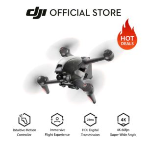 DJI FPV Combo – 4K/60fps, 150 View, New FPV Goggles – Garansi 1 Thn