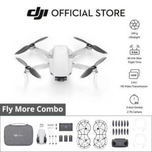 DJI Mavic Mini Fly More Combo – 3 Axis Gimbal Kamera – Garansi 1 Thn