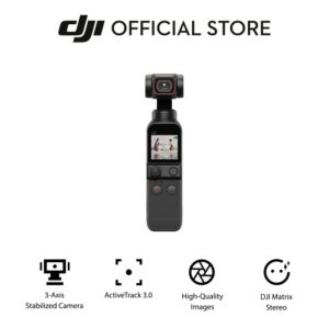 DJI Pocket 2 – 3-Axis Gimbal Handheld Stabilizer – Garansi 1 Tahun
