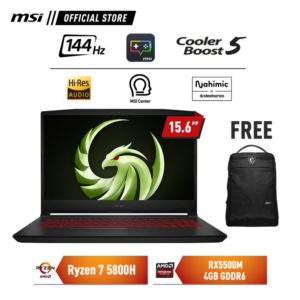 MSI BRAVO 15 B5DD [9S7-158K12-241] RYZEN 7-5800H 8GB 512GB RX5500M 4GB
