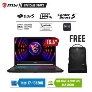 MSI KATANA 15 B13VFK i7-13620H 16GB 1TB SSD RTX4060 8GB 15.6″ W11