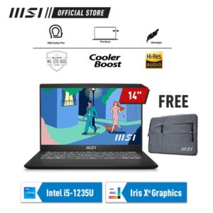 MSI Modern 14 C12M [9S7-14J112-060] i5-1235U 8GB 512GB iRis Xe