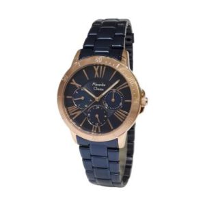 Alexandre Christie 2650BFB Stainless Steel Bracelet Jam Tangan Wanita