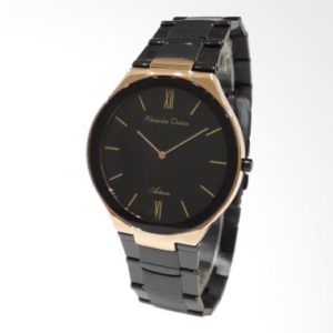 Alexandre Christie Asteria Jam Tangan Pria 8518MHBBRBA – Black Rosegold