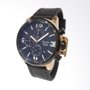 Alexandre Christie Chronograph Jam Tangan Pria – Rose Gold 6280MCLBRBASL