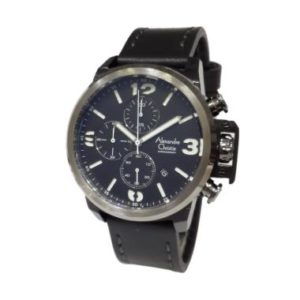 Alexandre Christie Chronograph Leather Strap Jam Tangan Pria [6280]