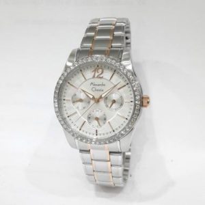 Alexandre Christie 2645BFB Rantai Stainless Jam Tangan Wanita