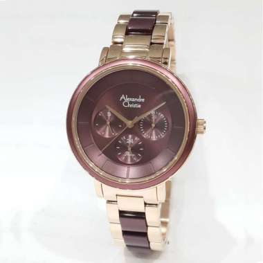 Alexandre Christie 2918BFB Multifunction Jam Tangan Wanita