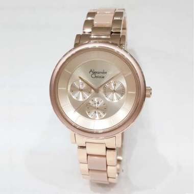 Alexandre Christie 2918BFB Multifunction Jam Tangan Wanita