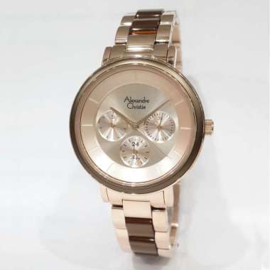 Alexandre Christie 2918BFB Multifunction Jam Tangan Wanita