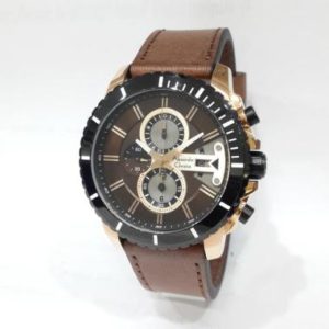 Alexandre Christie 6527MCL Jam Tangan Pria Leather Strap