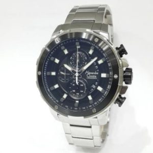 Alexandre Christie 6528MCB Jam Tangan Pria Rantai Stainless