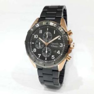 Alexandre Christie 6556MCB Jam Tangan Pria Stainless Steel
