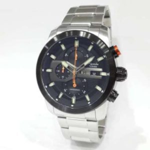 Alexandre Christie 6559MCB Jam Tangan Pria Rantai Staniless