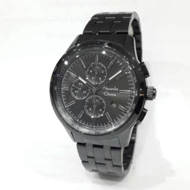 Alexandre Christie 6567MCB Jam Tangan Pria Stainless Steel