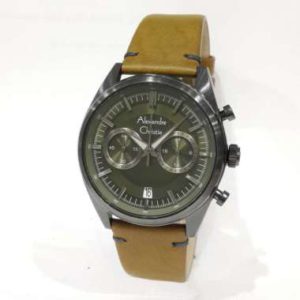 Alexandre Christie 6571MCL Jam Tangan Pria Tali Kulit