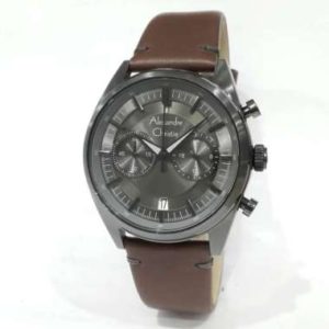 Alexandre Christie 6571MCL Jam Tangan Pria Tali Kulit