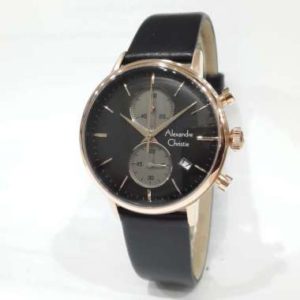 Alexandre Christie 6572MCL Jam Tangan Pria Tali Kulit