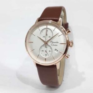 Alexandre Christie 6572MCL Jam Tangan Pria Tali Kulit