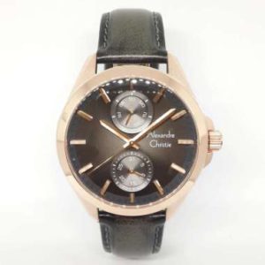 Alexandre Christie 6573MFL Jam Tangan Pria Tali Kulit