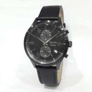 Alexandre Christie 6575MCL Jam Tangan Pria Tali Kulit