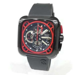 Alexandre Christie 6577MCR Rubber Strap Jam Tangan Pria