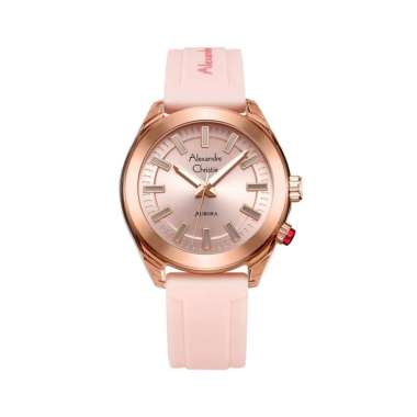 Alexandre Christie Aurora 2928LHR Jam Tangan Wanita Rubber