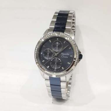 Alexandre Christie Multifunction 2902BFB Jam Tangan Wanita Rantai Stainless