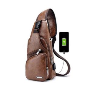 Atdiva Usb Tas Selempang Pria