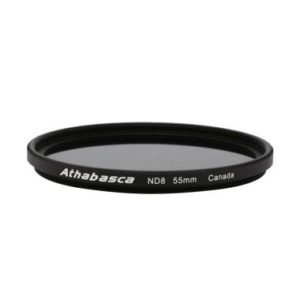 Athabasca ND8 55mm Circular Filter Lensa
