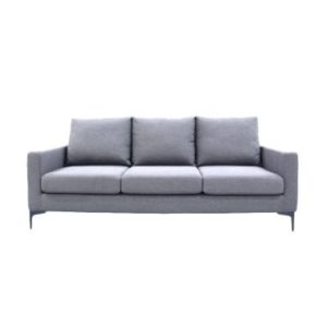 Atria Blume 3 Seater Sofa – Light Grey [Jabodetabek]