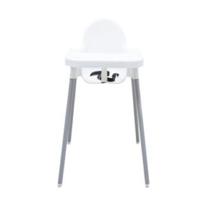 Atria Doby High Chair with Cup Holder Putih Kursi Makan Bayi