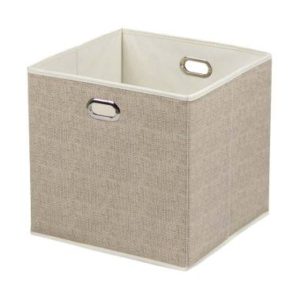 Atria LS-08 Nonwoven With Chrome Handle Storage Box – Cream