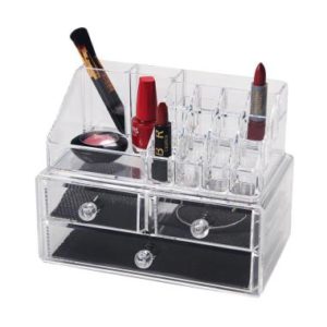 Atria SO02886 Make Up Organizer with 3 Drawers – Transparant