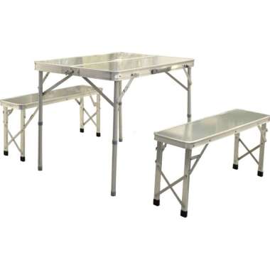 Atria Hobbit Portable Picnic Table & 2 Bench