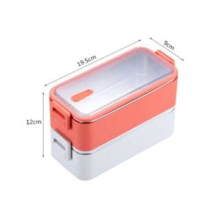 Atria Kotak Makan Stainless Steel 2 Susun