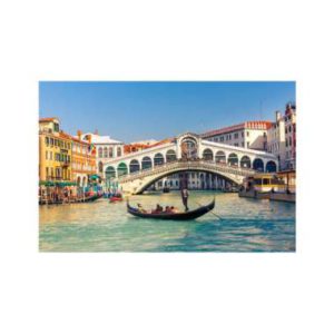 Atria Lukisan Dinding Venice Boats HSF48622