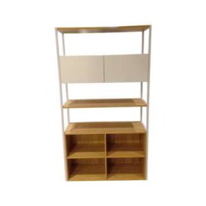Atria Rak Berlin Showcase Walnut/White
