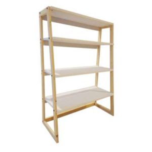 Atria Basel Shoe Rack Oak Wood Rak Sepatu