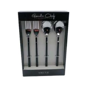 Atria Set Sendok Garpu Black 24pcs