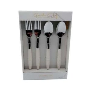 Atria Set Sendok Garpu Black 24pcs