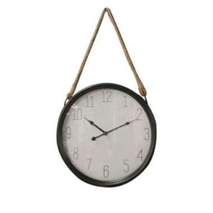 Atria Jam Dinding Dekorasi Gabrielle W/ Rope Hanging