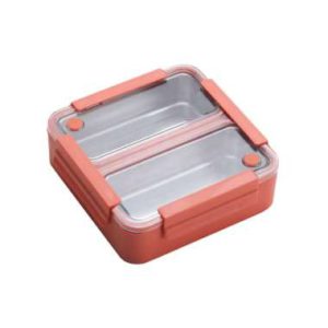 Atria Kotak Makan Stainless Steel 2 Compartements W/Divider