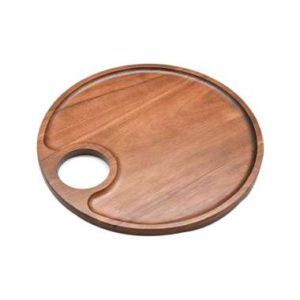 Atria Piring Kayu Wood Plate