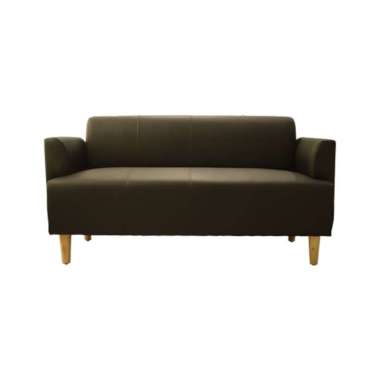 Atria Sofa 2 dudukan Tamara Artificial Leather Black