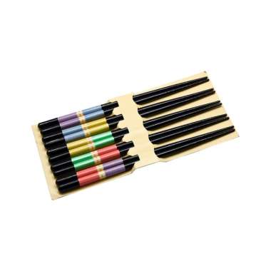Sumpit Bambu Motif Baru Atria Chopstick isi 5 pasang