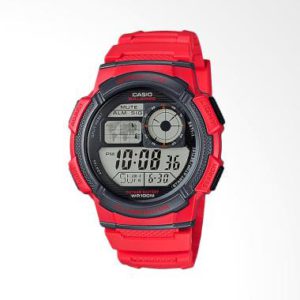 Casio Jam Tangan Pria – Merah AE-1000W-4AVDF