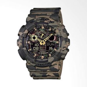 CASIO G-Shock Camouflage Jam Tangan Pria – Camouflage GA-100CM-5ADR