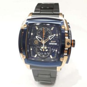 EXP Expedition Chronograph 3008MCB Steel Barcelet Jam Tangan Pria