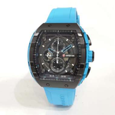 Expedition Chronograph 6782MCR Rubber Strap Jam Tangan Pria